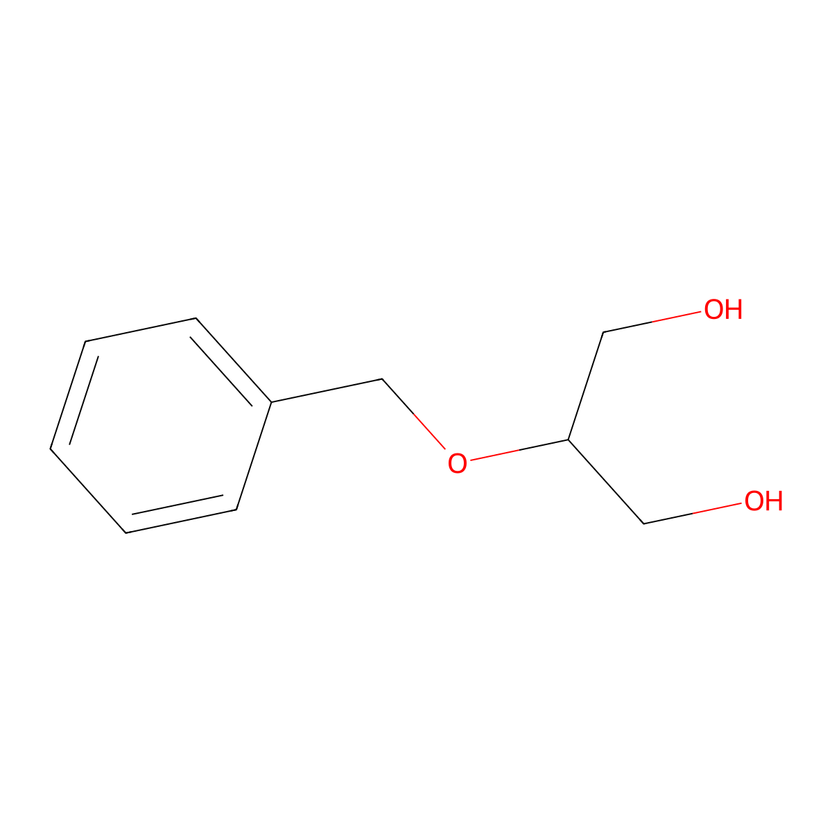 2-(Phenylmethoxy)-1,3-propanediol molecular structure, CAS 14690-00-7