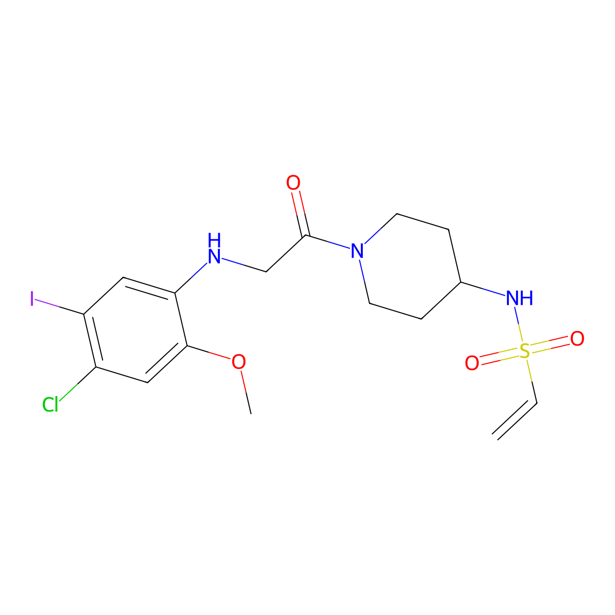 K-Ras(G12C) inhibitor 9 molecular structure, CAS 1469337-91-4