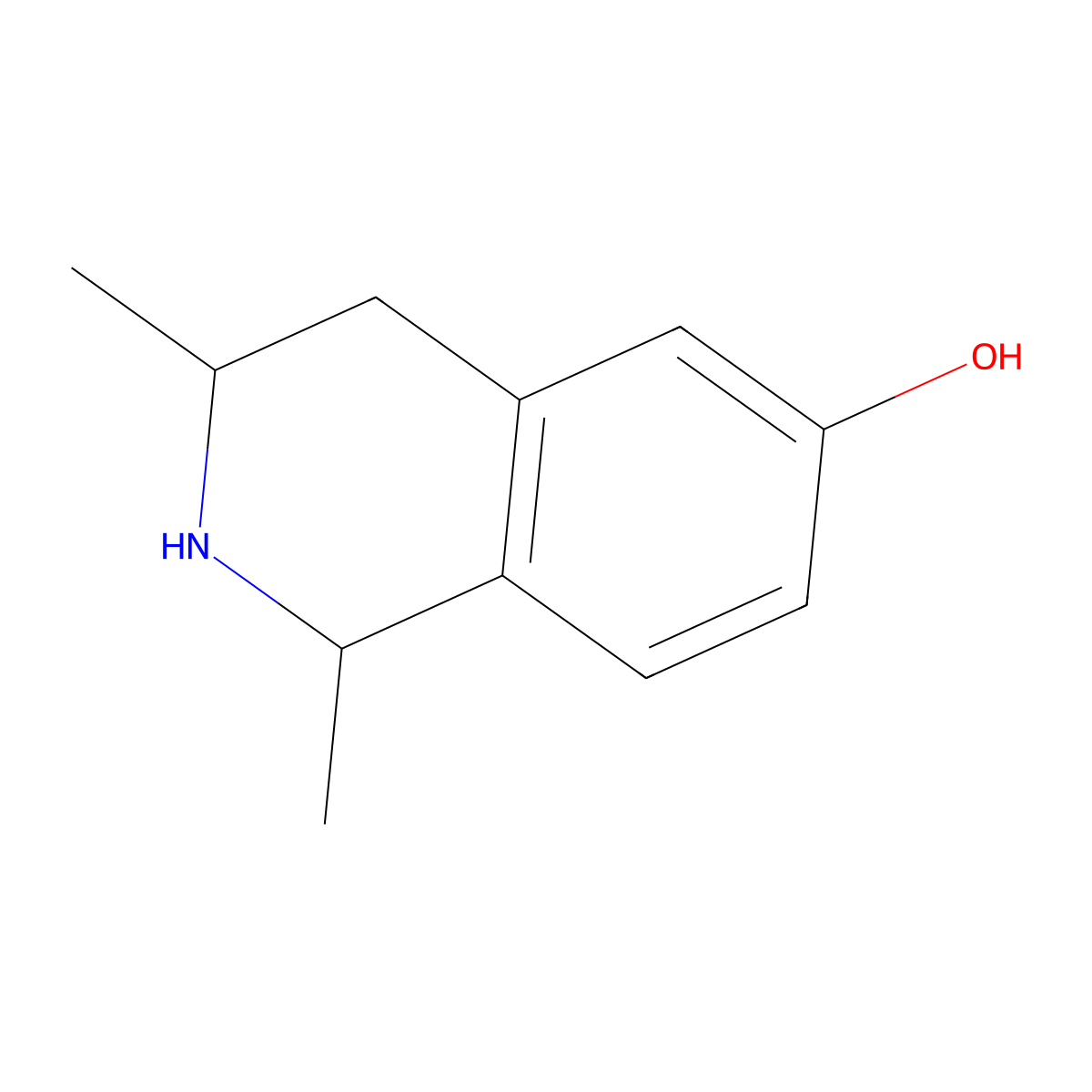 1,3-Dimethyl-1,2,3,4-tetrahydroisoquinolin-6-ol molecular structure, CAS 1469770-81-7
