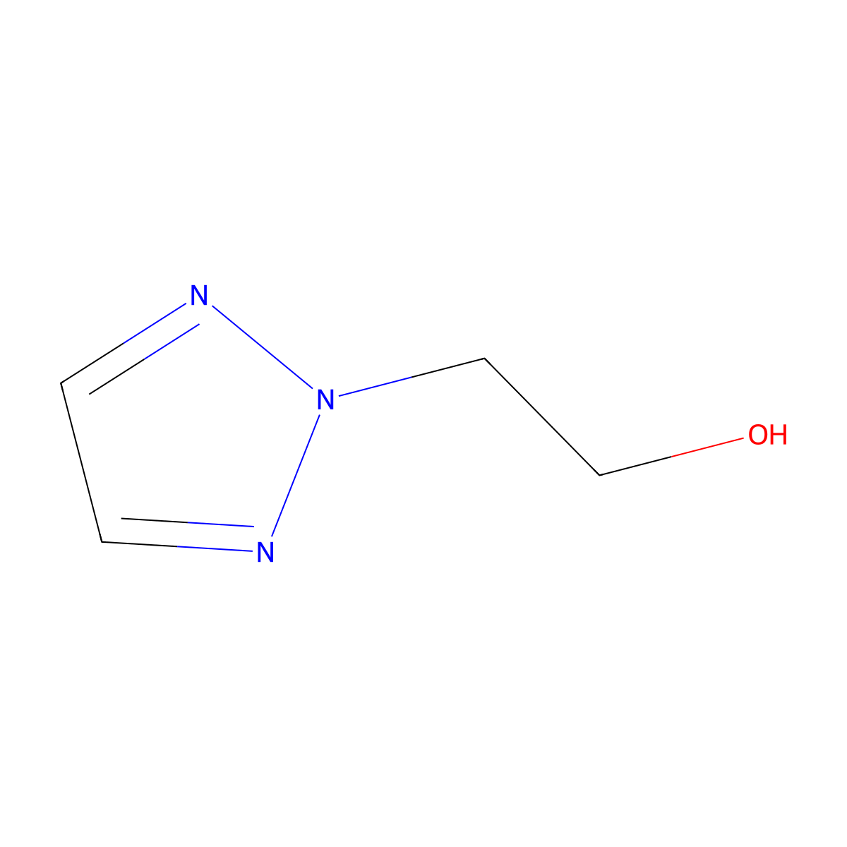2H-1,2,3-Triazole-2-ethanol molecular structure, CAS 146984-27-2