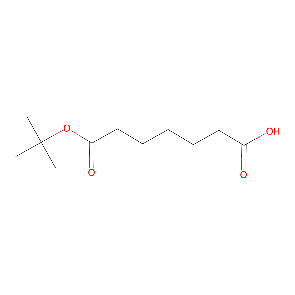 7-(tert-Butoxy)-7-oxoheptanoic acid molecular structure, CAS 1469894-57-2
