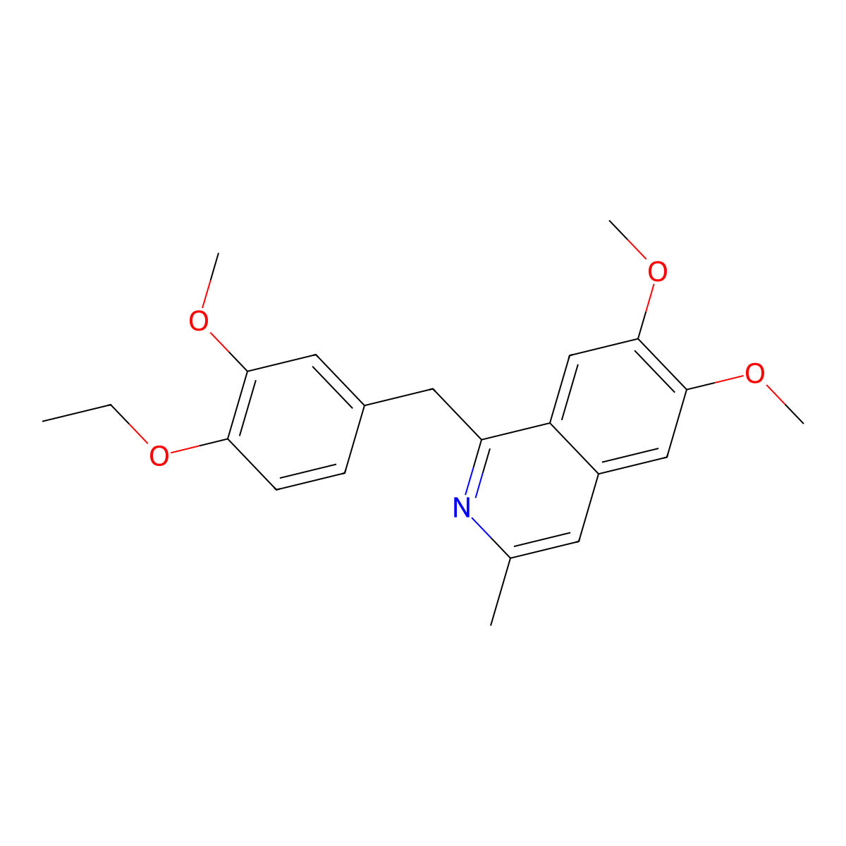 Dimoxyline molecular structure, CAS 147-27-3