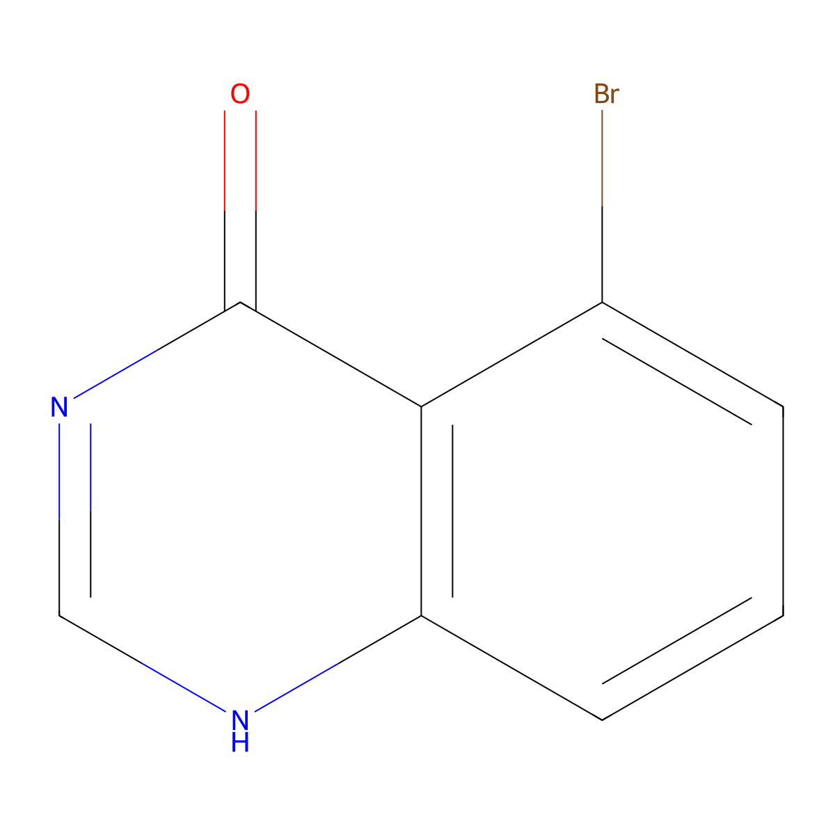5-bromo-1H-quinazolin-4-one molecular structure, CAS 147006-47-1