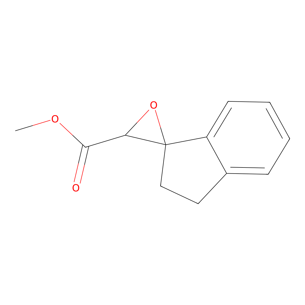 Methyl 2,3-dihydrospiro[indene-1,2'-oxirane]-3'-carboxylate molecular structure, CAS 1470579-45-3