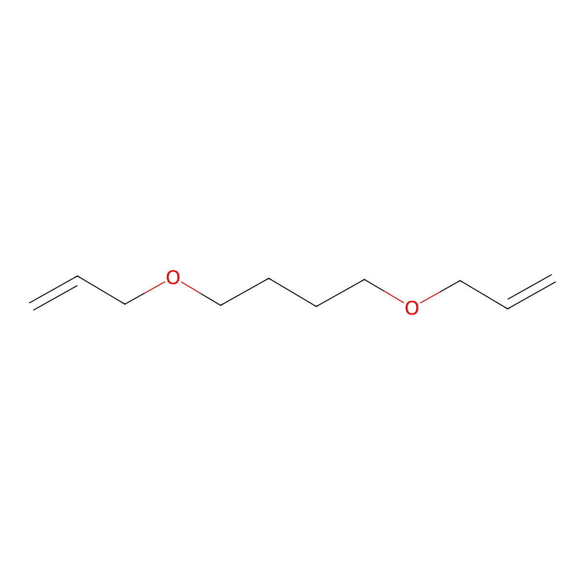 1,4-Bis(allyloxy)butane molecular structure, CAS 1471-16-5