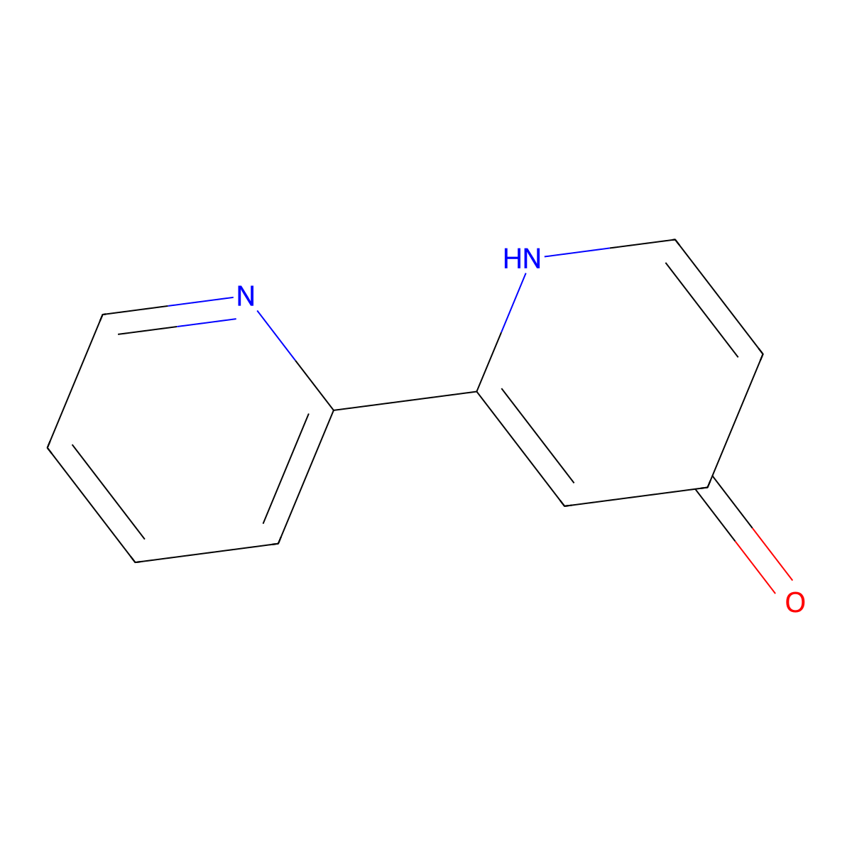 (2,2'-Bipyridin)-4-ol molecular structure, CAS 14712-32-4