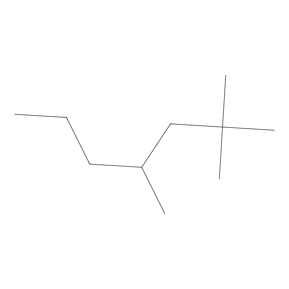 2,2,4-Trimethylheptane molecular structure, CAS 14720-74-2
