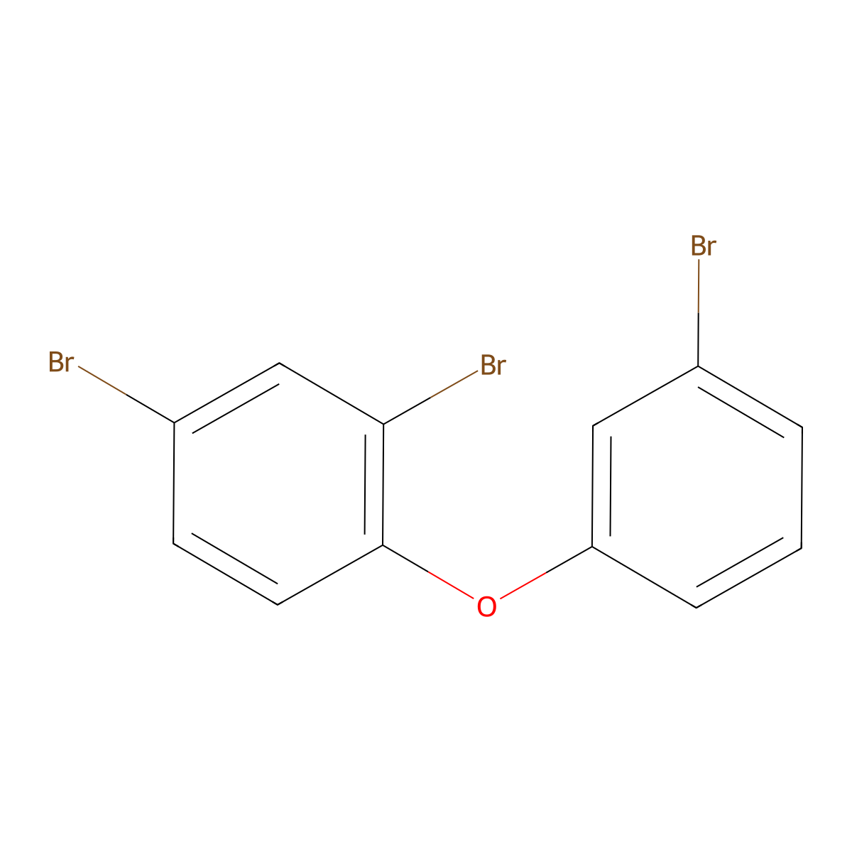 2,3',4-Tribromodiphenyl ether molecular structure, CAS 147217-77-4