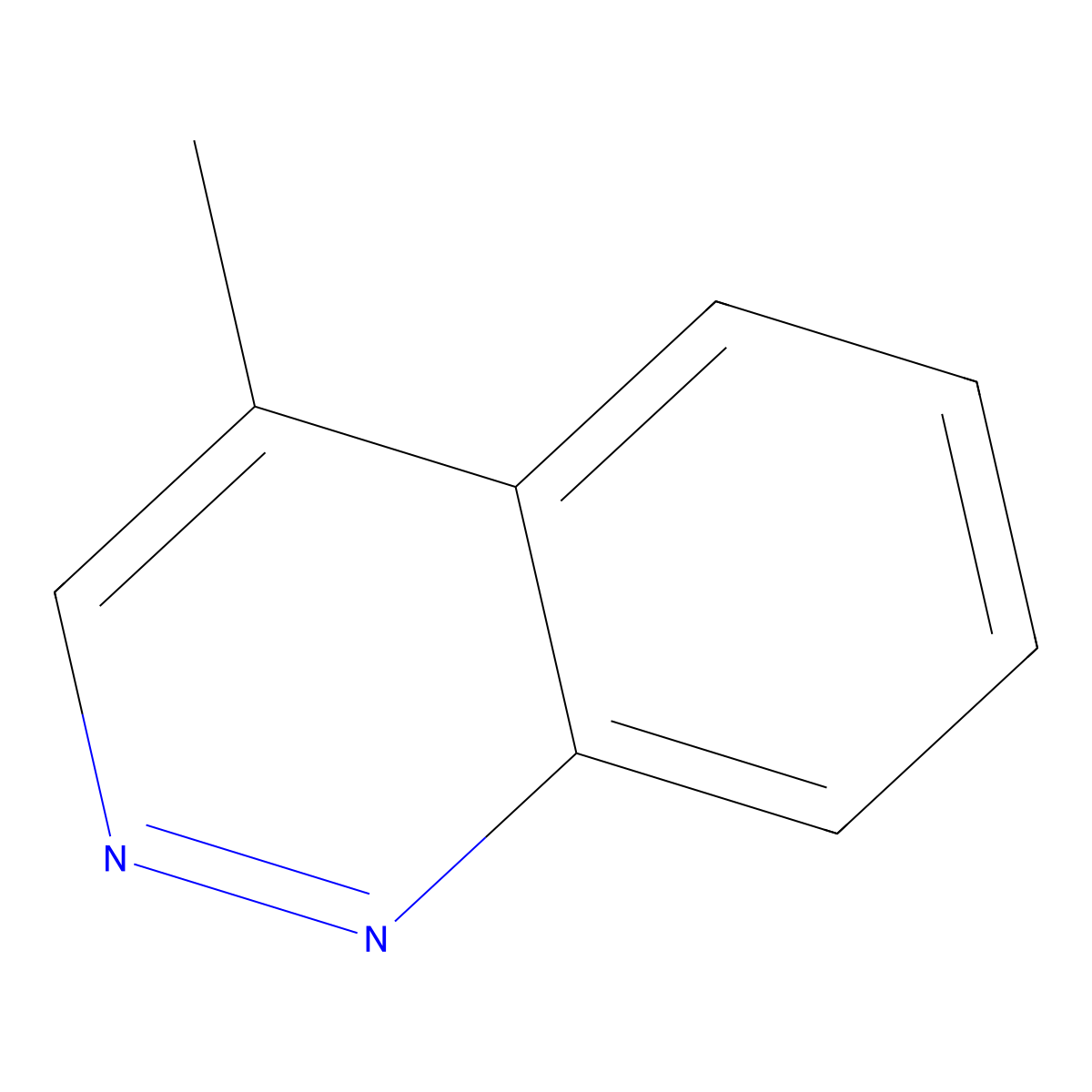 4-Methylcinnoline molecular structure, CAS 14722-38-4