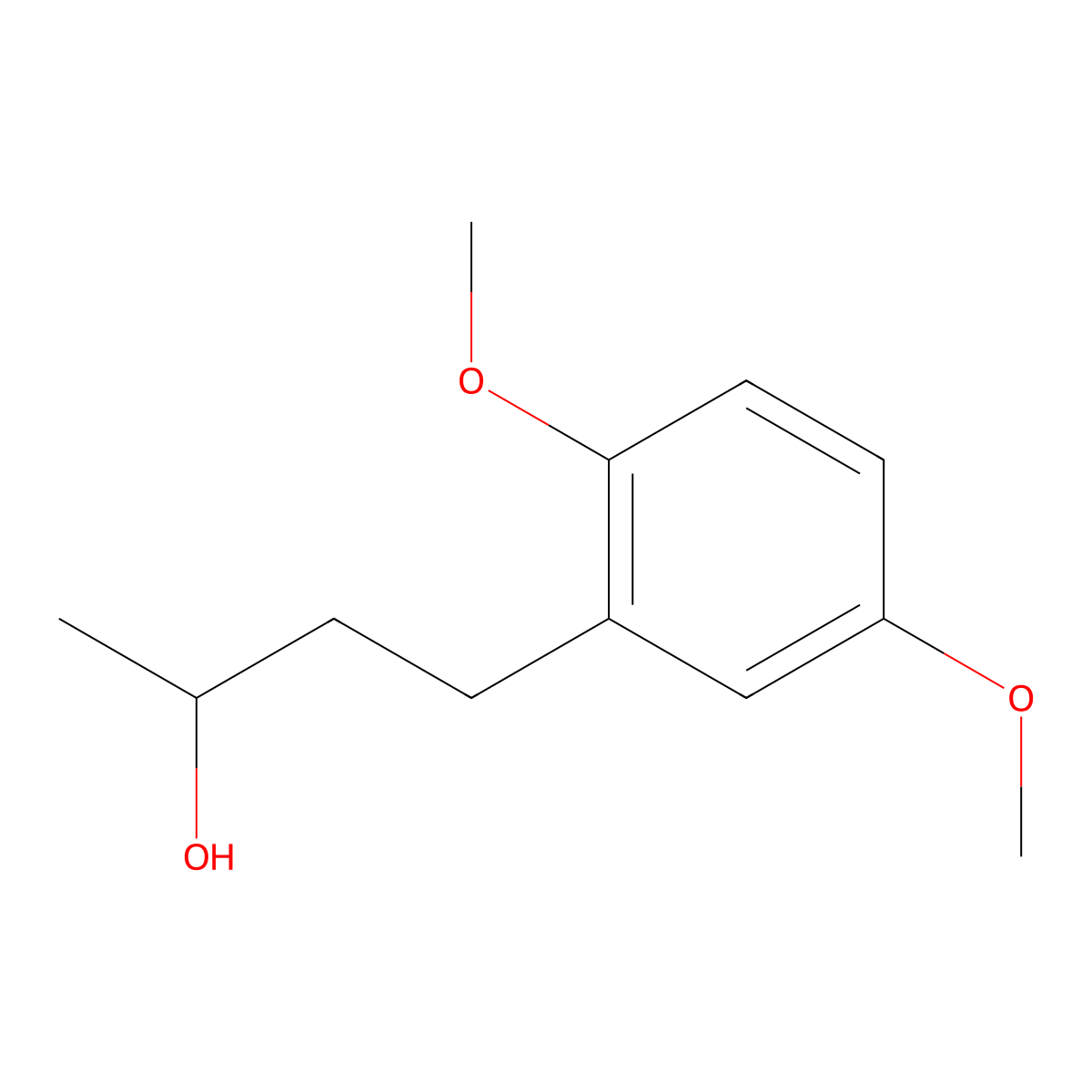 4-(2,5-Dimethoxyphenyl)butan-2-ol molecular structure, CAS 147249-35-2