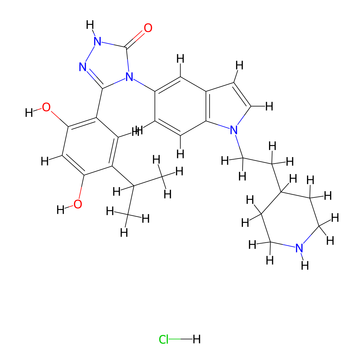 DP-1 hydrochloride molecular structure, CAS 1472616-35-5