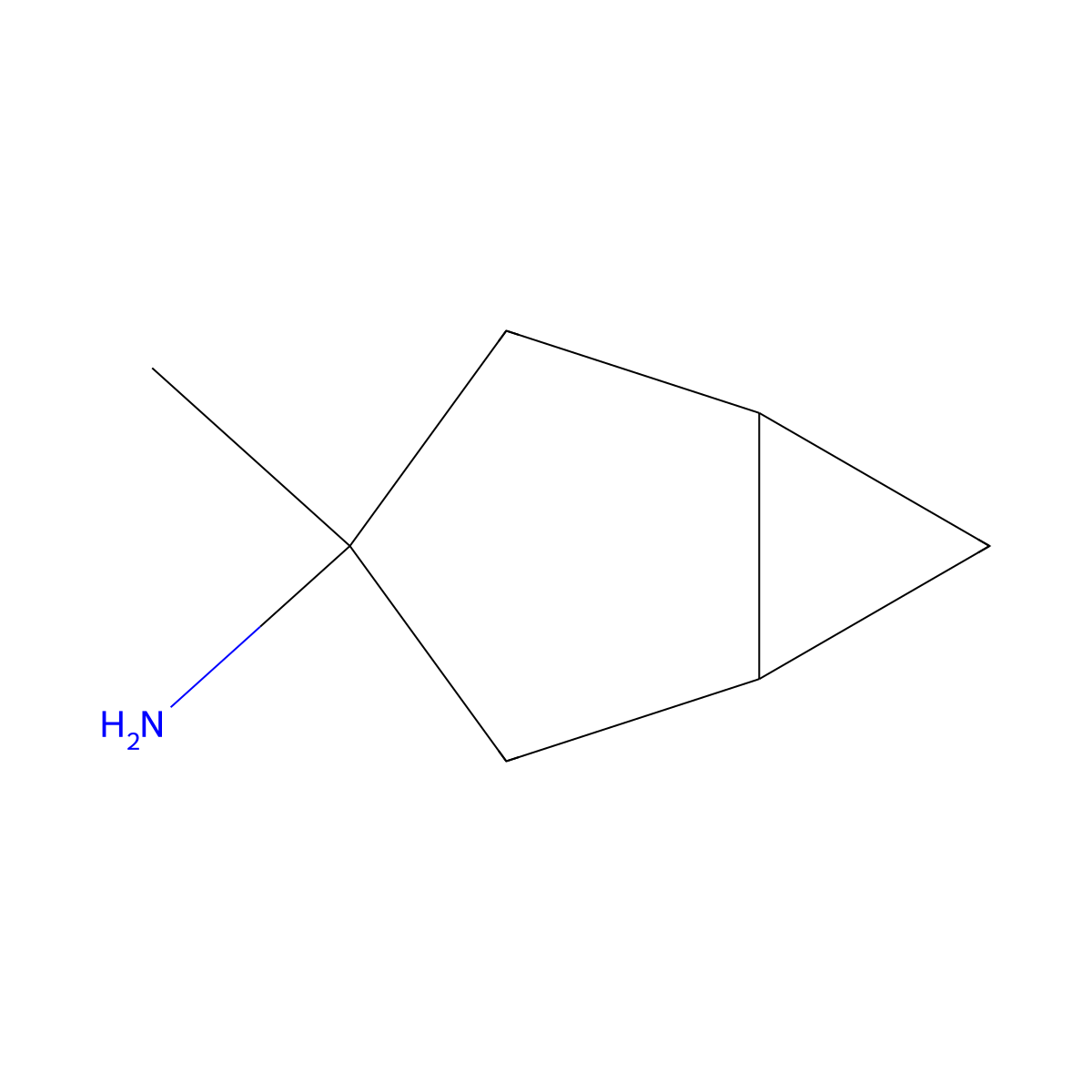 3-Methylbicyclo[3.1.0]hexan-3-amine molecular structure, CAS 1472698-07-9