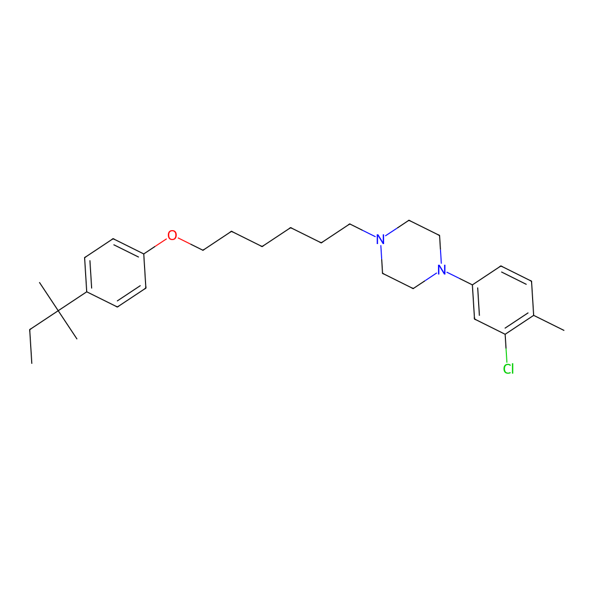 Teroxalene molecular structure, CAS 14728-33-7