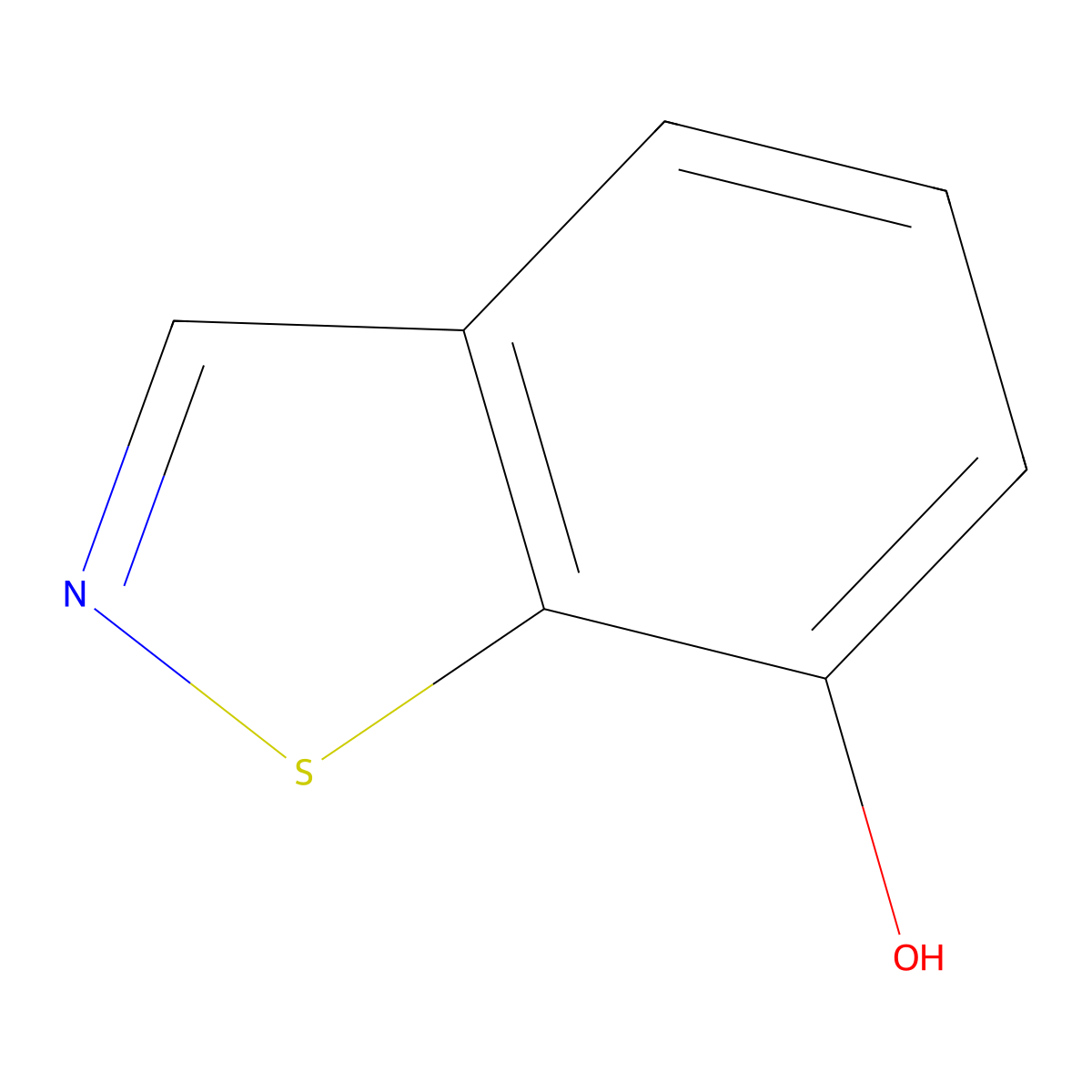 Benzo[d]isothiazol-7-ol molecular structure, CAS 147317-39-3