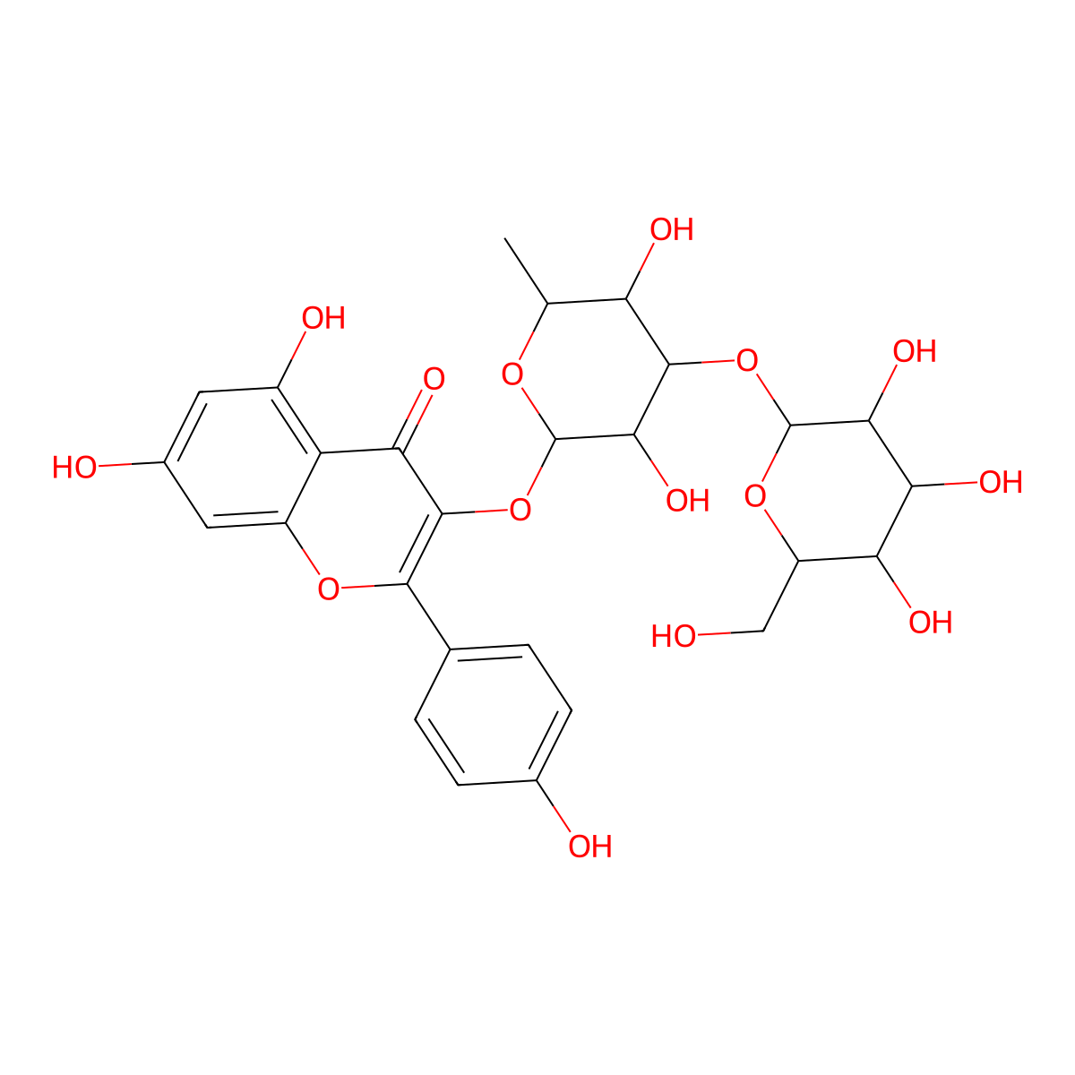 Ternatumoside II molecular structure, CAS 1473419-87-2