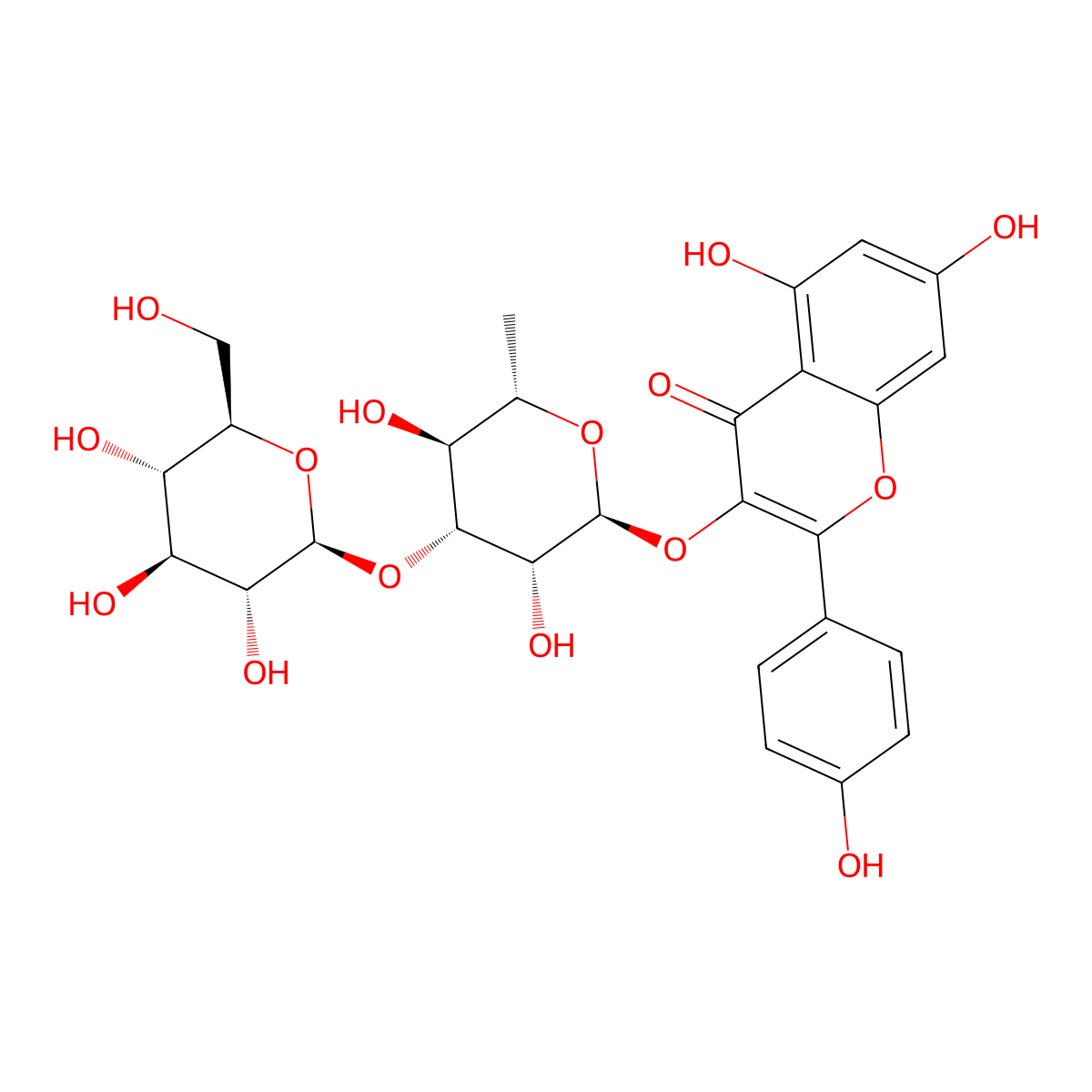 Ternatumoside II molecular structure, CAS 1473419-87-2