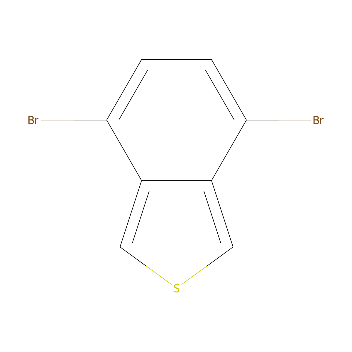 4,7-Dibromobenzo[c]thiophene molecular structure, CAS 1473425-58-9