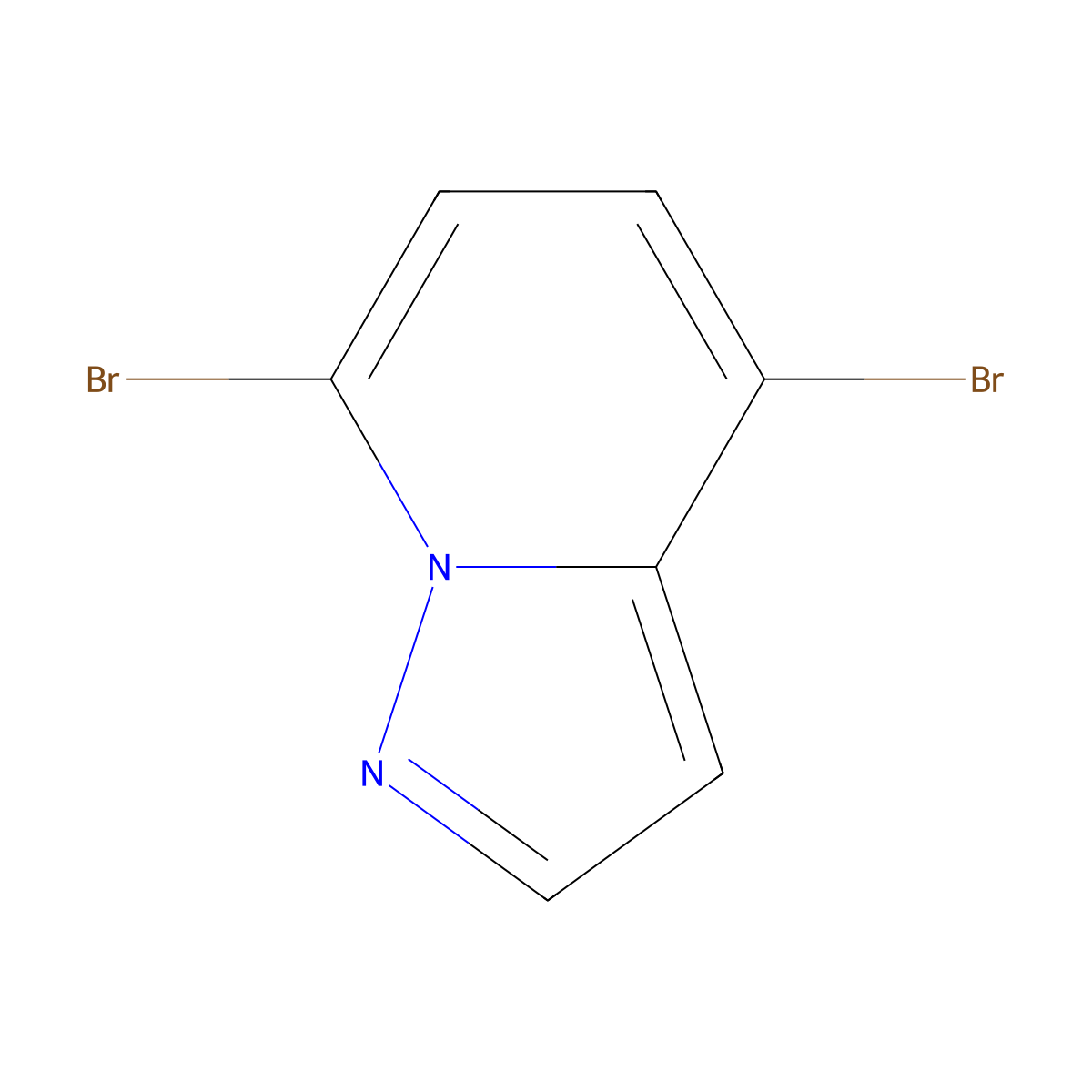 4,7-Dibromopyrazolo[1,5-a]pyridine molecular structure, CAS 1473425-66-9