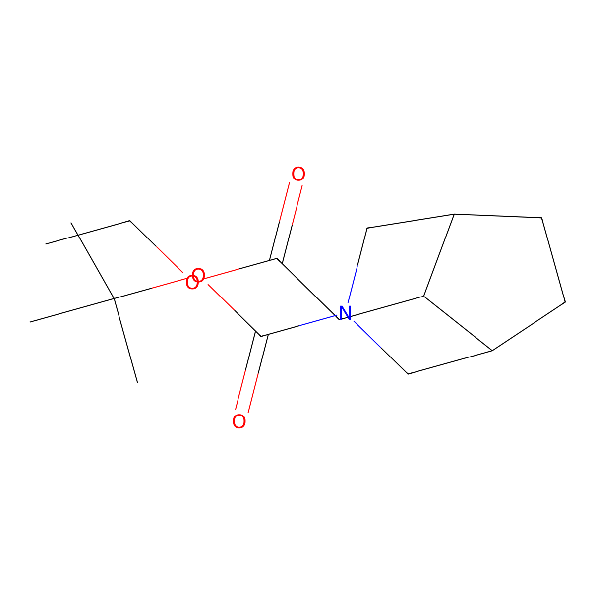 Tert-butyl 8-(2-ethoxy-2-oxoethyl)-3-azabicyclo[3.2.1]octane-3-carboxylate molecular structure, CAS 1474018-03-5