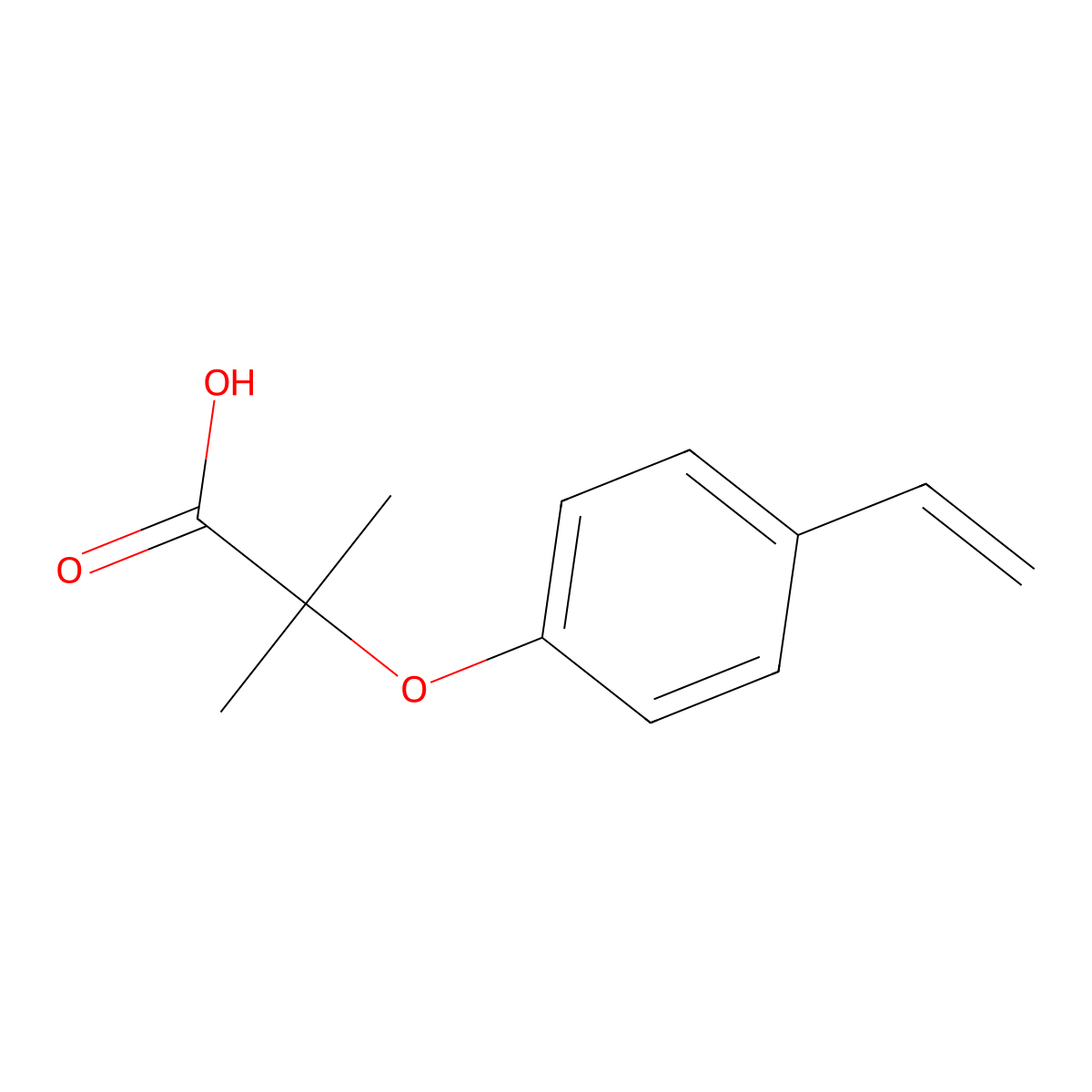 Ciprofibrate impurity A molecular structure, CAS 1474058-89-3