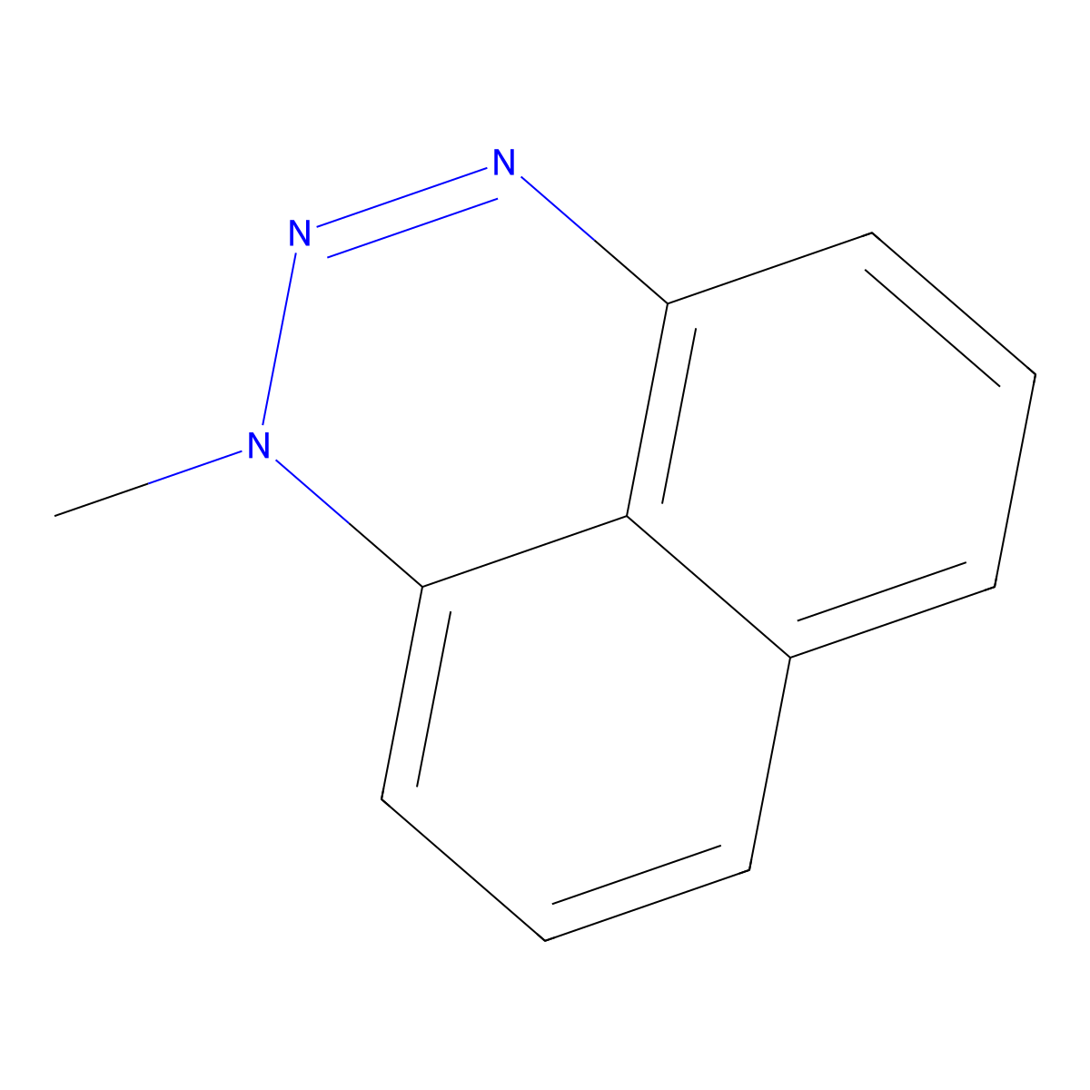 1-Methyl-1h-naphtho[1,8-de][1,2,3]triazine molecular structure, CAS 14748-69-7