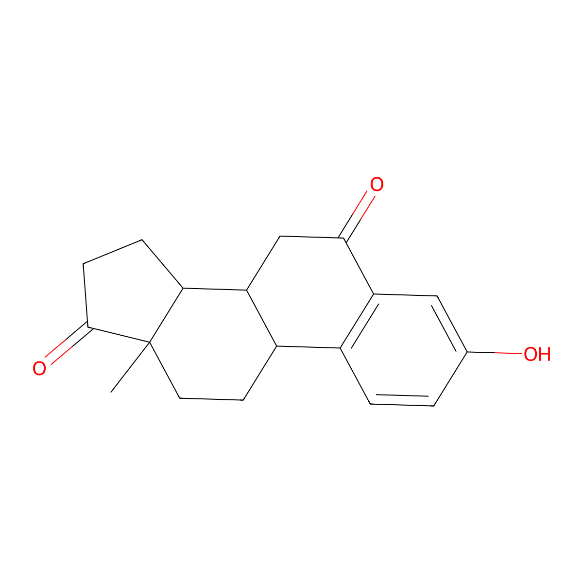 6-Ketoestrone molecular structure, CAS 1476-34-2