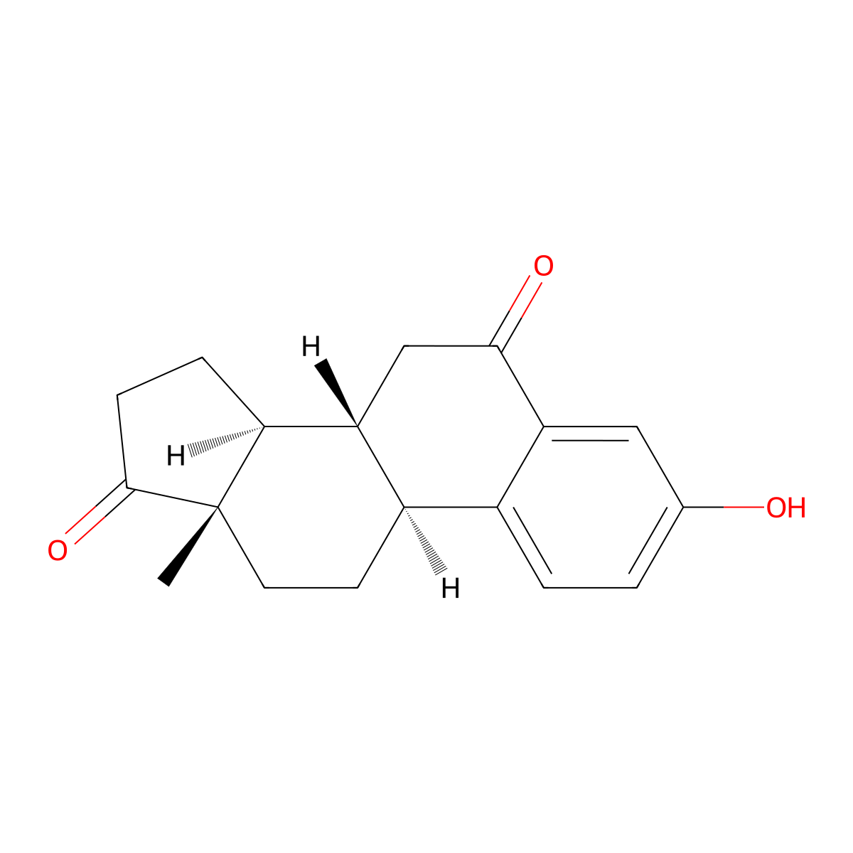 6-Ketoestrone molecular structure, CAS 1476-34-2