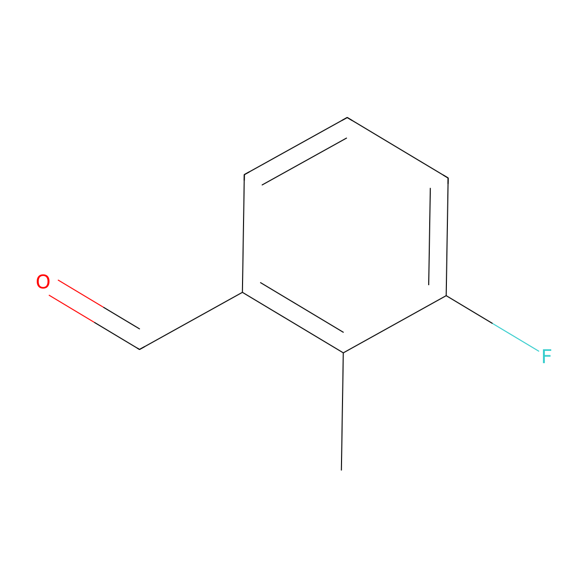 3-Fluoro-2-methylbenzaldehyde molecular structure, CAS 147624-13-3