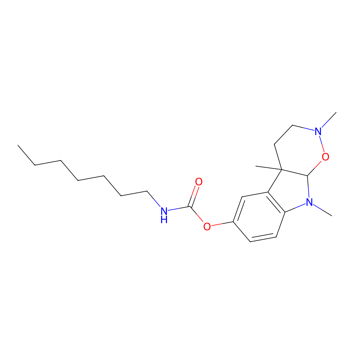 Terestigmine molecular structure, CAS 147650-57-5