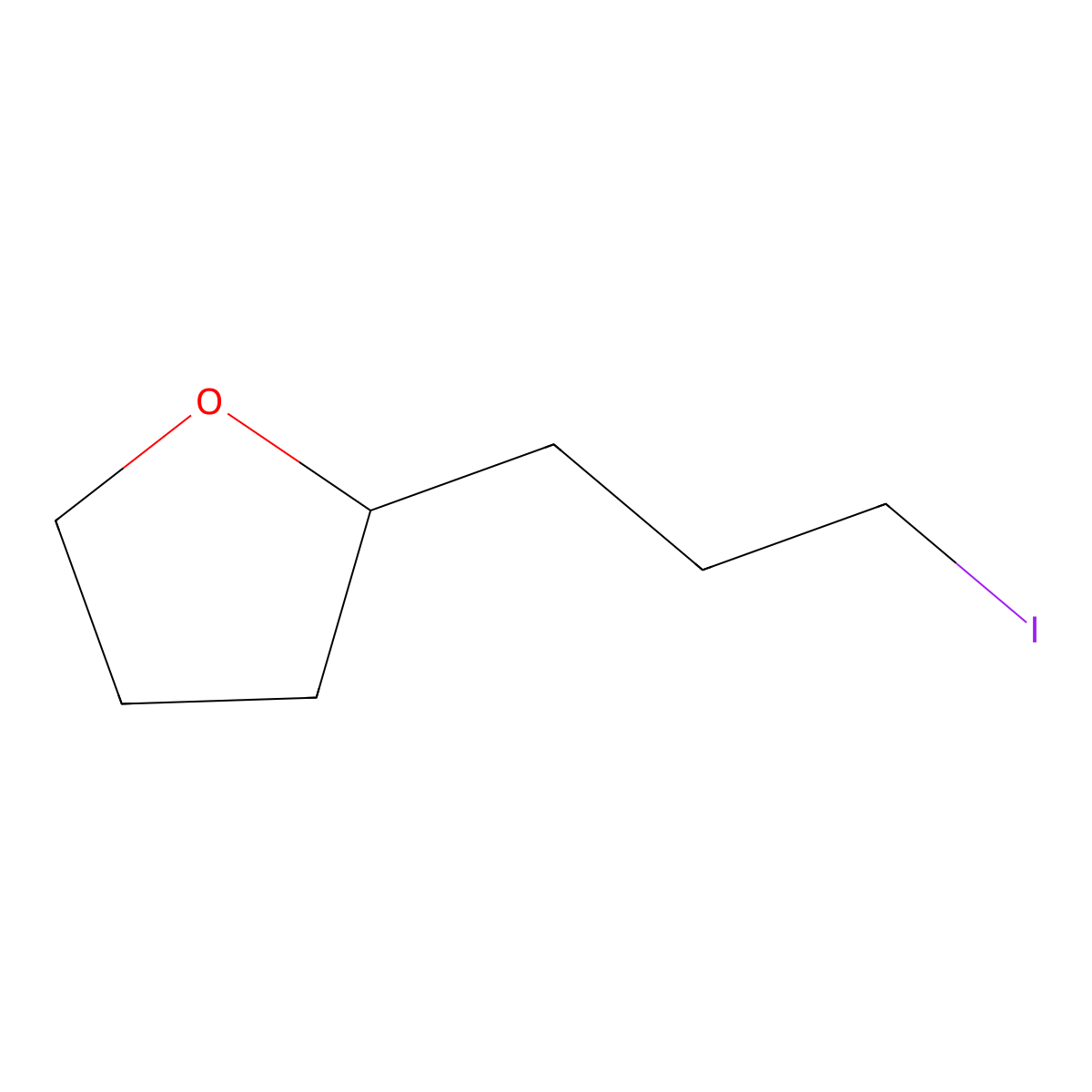 2-(3-Iodopropyl)oxolane molecular structure, CAS 1477667-13-2
