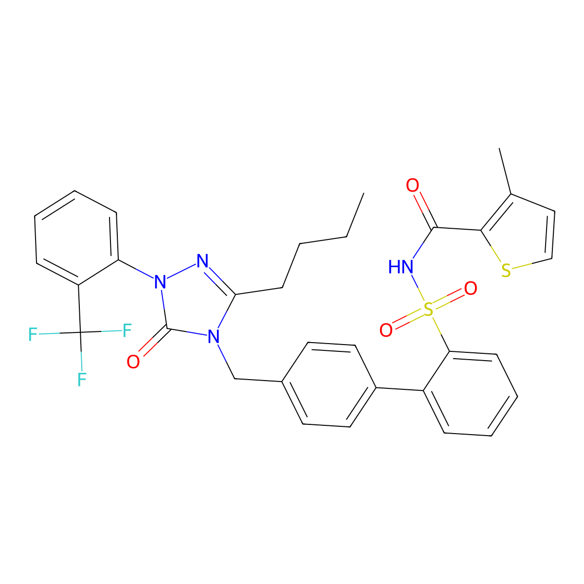 L-161,982 molecular structure, CAS 147776-06-5