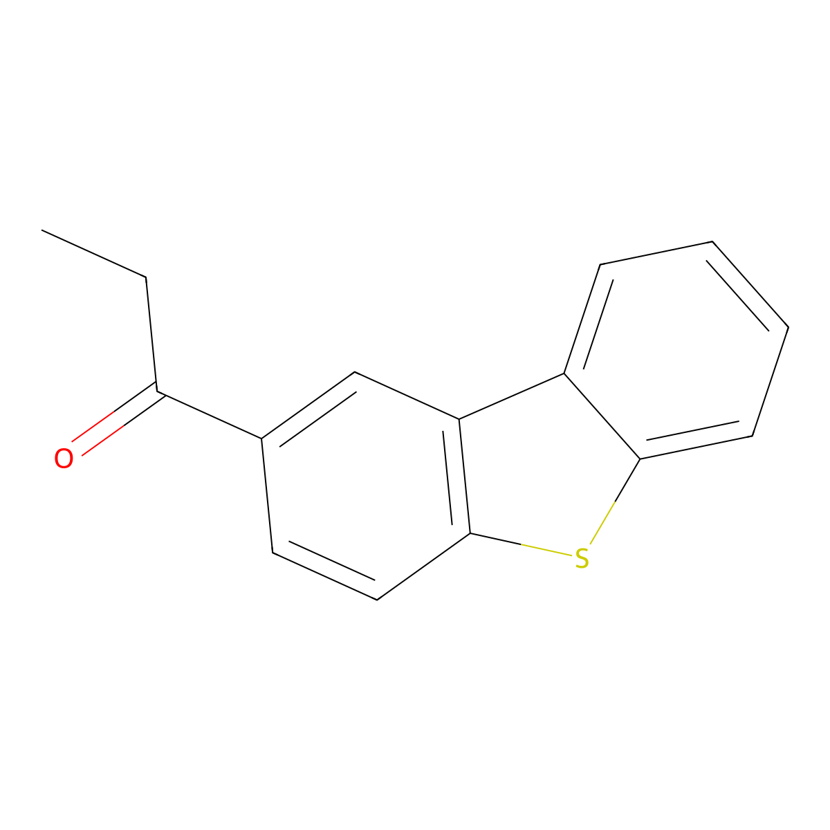 1-(Dibenzo[b,d]thiophen-2-yl)propan-1-one molecular structure, CAS 147792-24-3