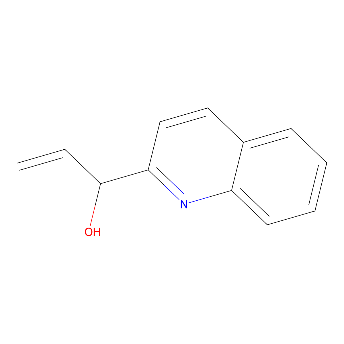 1-(Quinolin-2-yl)prop-2-en-1-ol molecular structure, CAS 1478096-64-8