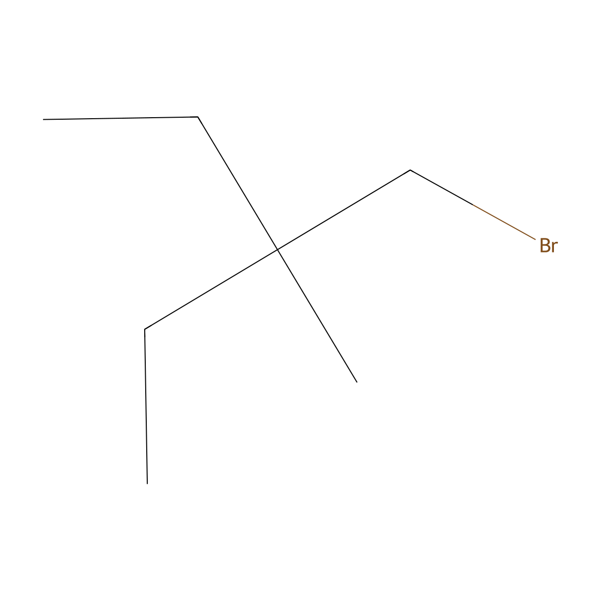 3-(Bromomethyl)-3-methylpentane molecular structure, CAS 1478100-76-3