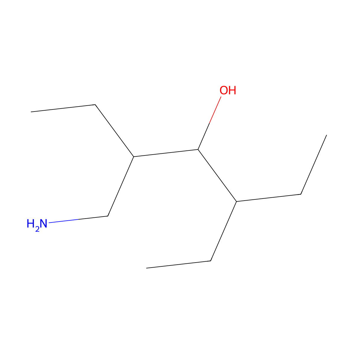 3-(Aminomethyl)-5-ethylheptan-4-ol molecular structure, CAS 1478124-30-9