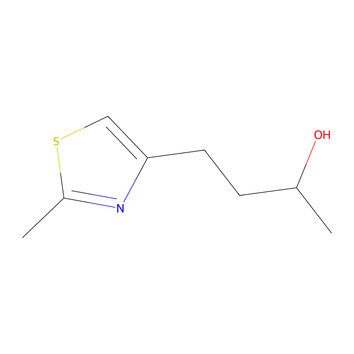 4-(2-Methylthiazol-4-yl)butan-2-ol molecular structure, CAS 1478501-94-8