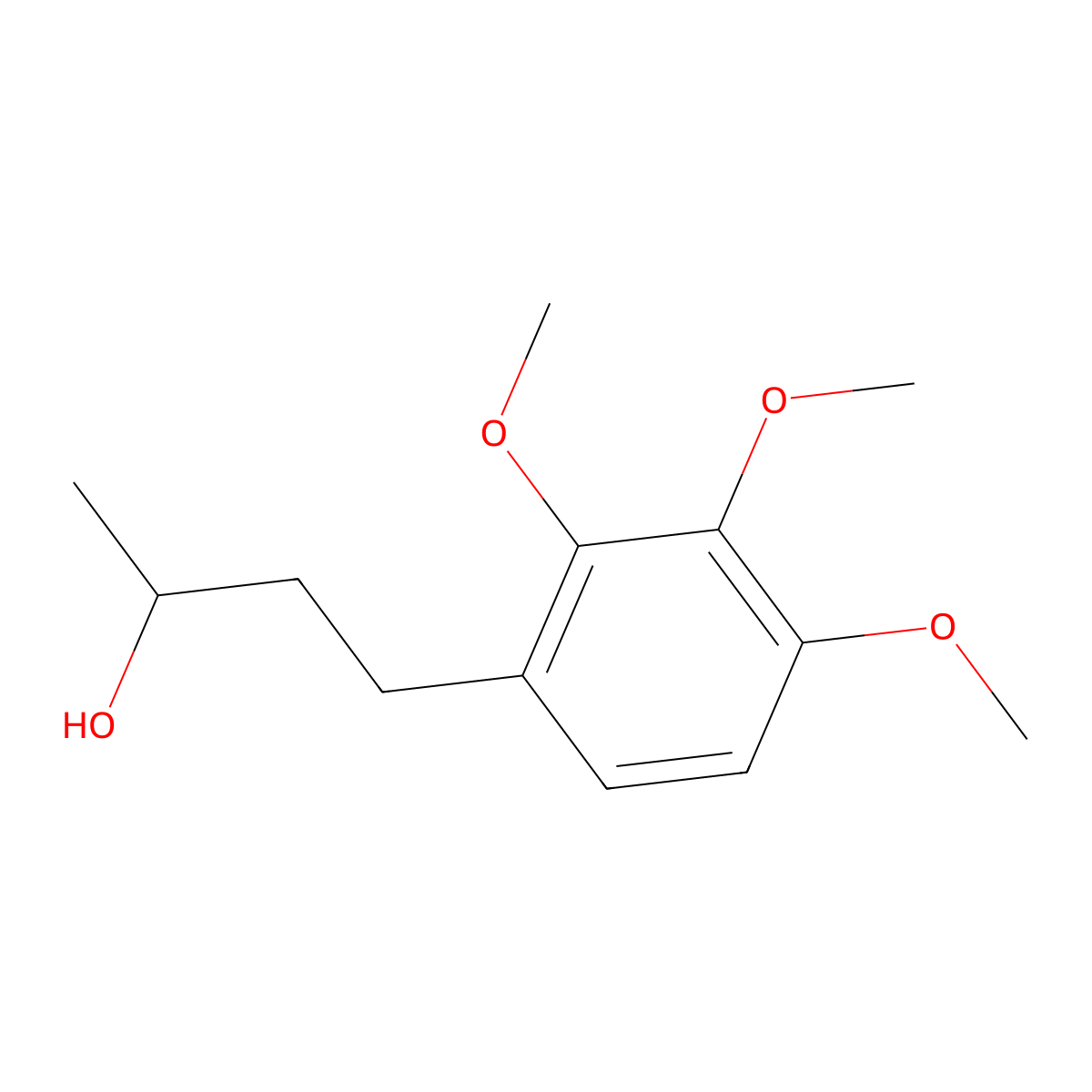 4-(2,3,4-Trimethoxyphenyl)butan-2-ol molecular structure, CAS 1478671-31-6