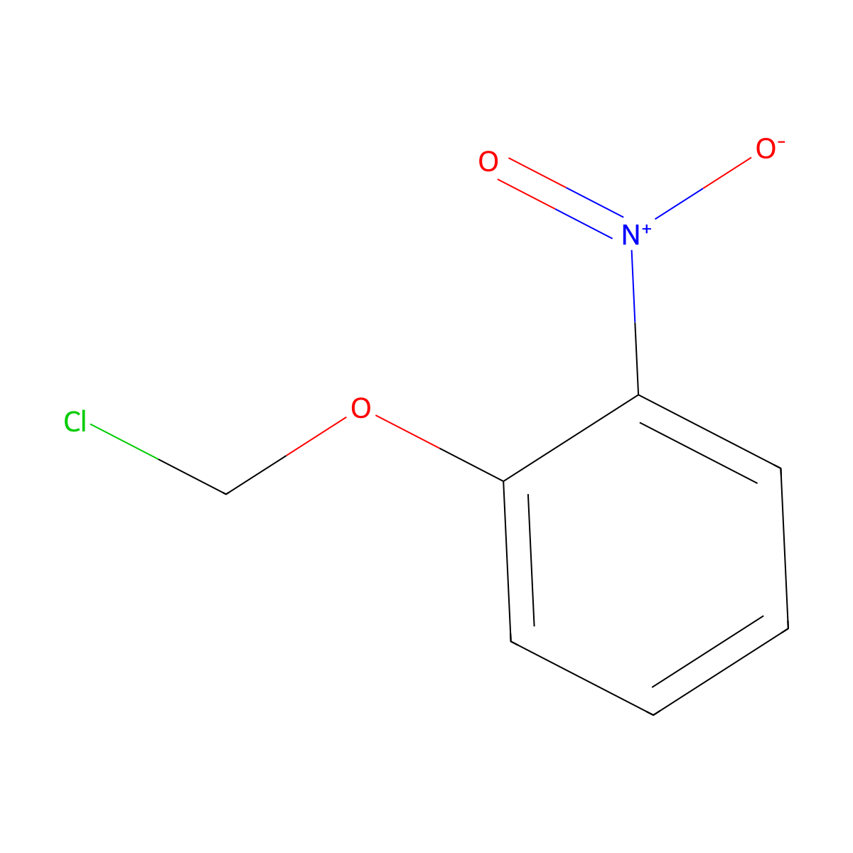 1-(Chloromethoxy)-2-nitrobenzene molecular structure, CAS 14790-64-8