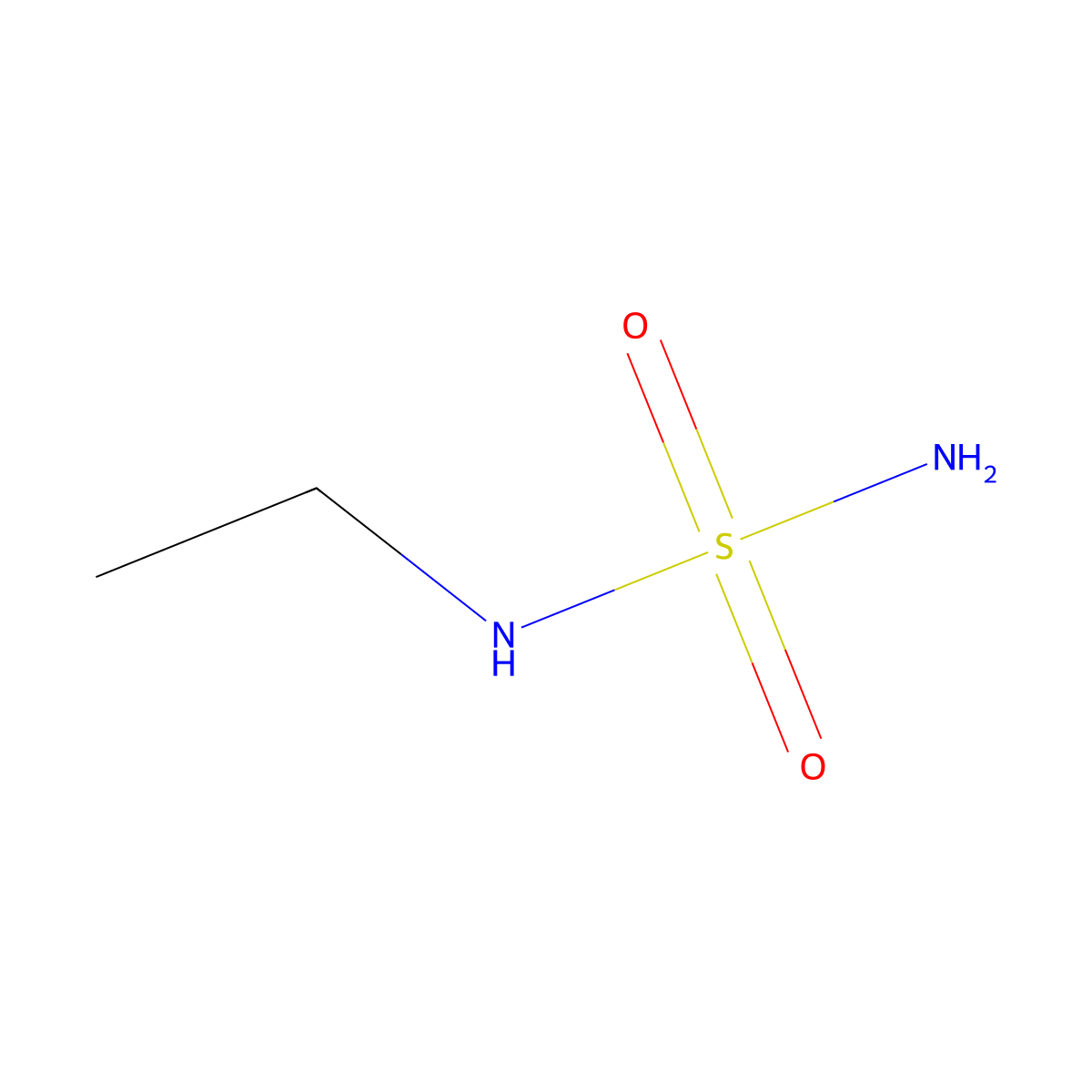 (Ethylsulfamoyl)amine molecular structure, CAS 147962-42-3