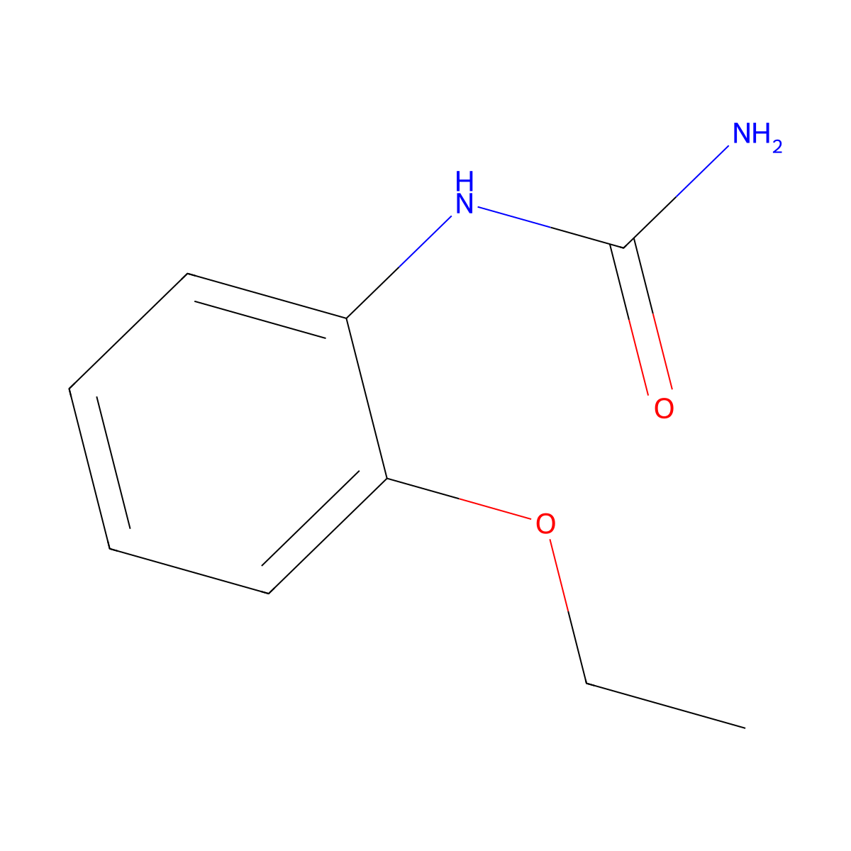 N-(2-Ethoxyphenyl)urea molecular structure, CAS 148-70-9