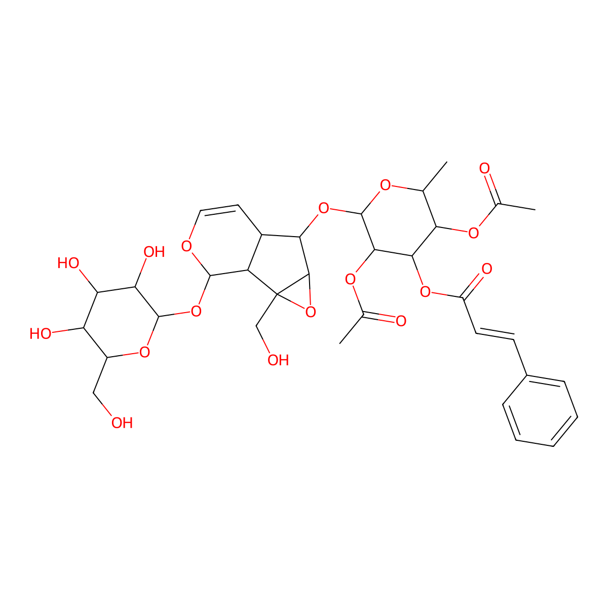 Scropolioside D molecular structure, CAS 148000-43-5