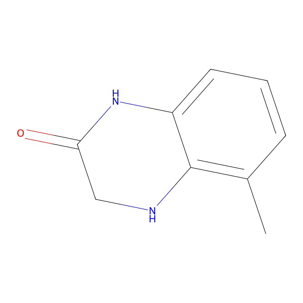 5-Methyl-3,4-dihydroquinoxalin-2(1H)-one molecular structure, CAS 148010-68-8