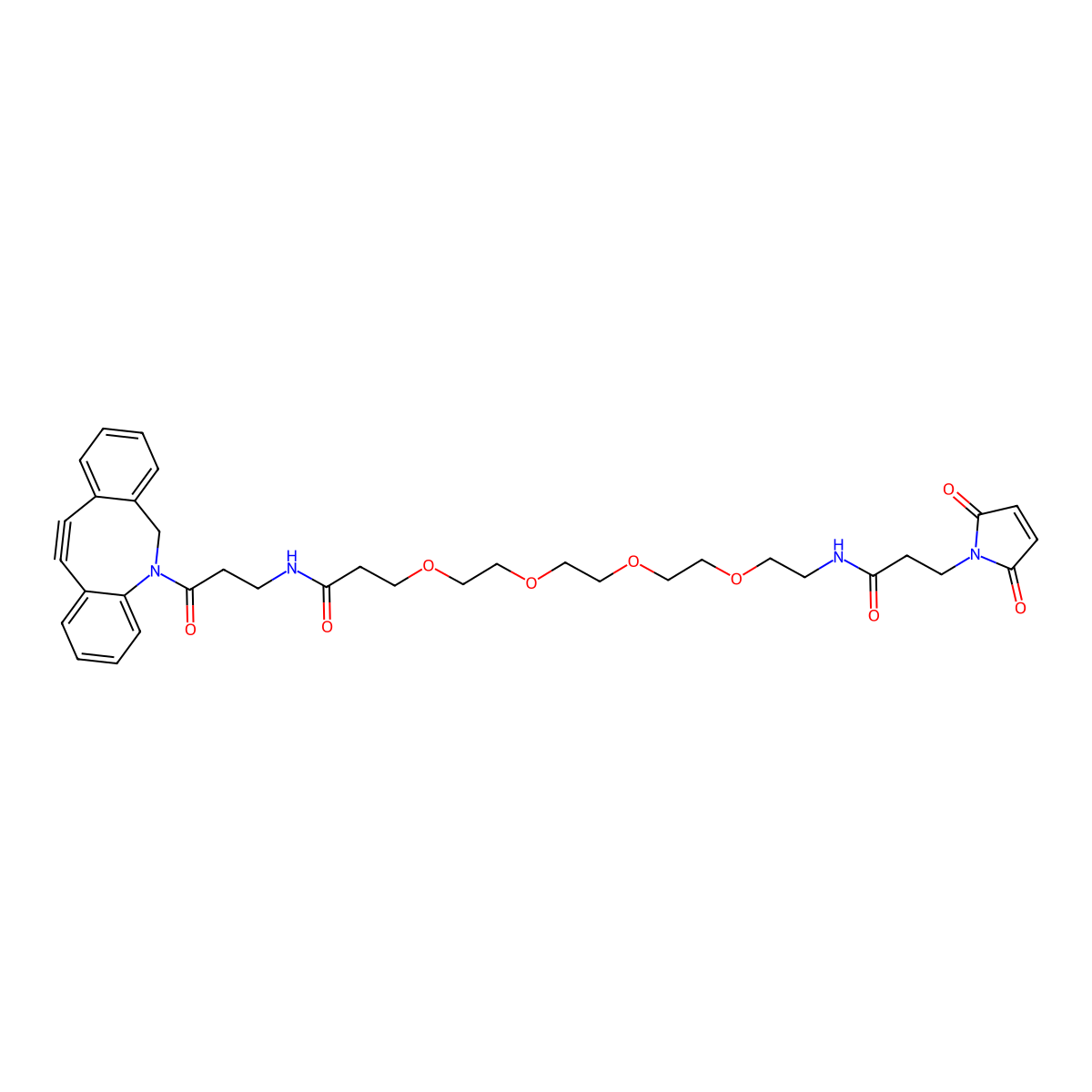DBCO-PEG4-Maleimide molecular structure, CAS 1480516-75-3