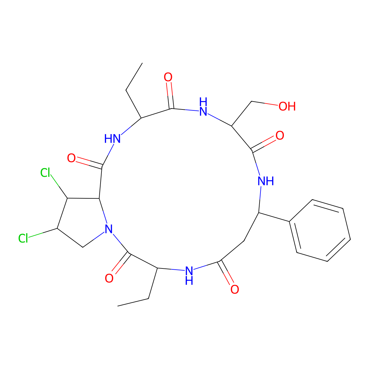 Astin C molecular structure, CAS 148057-23-2