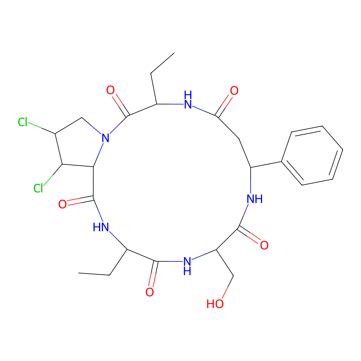 Astin C molecular structure, CAS 148057-23-2