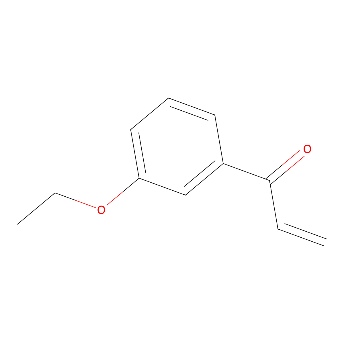 1-(3-Ethoxyphenyl)prop-2-en-1-one molecular structure, CAS 1480646-26-1