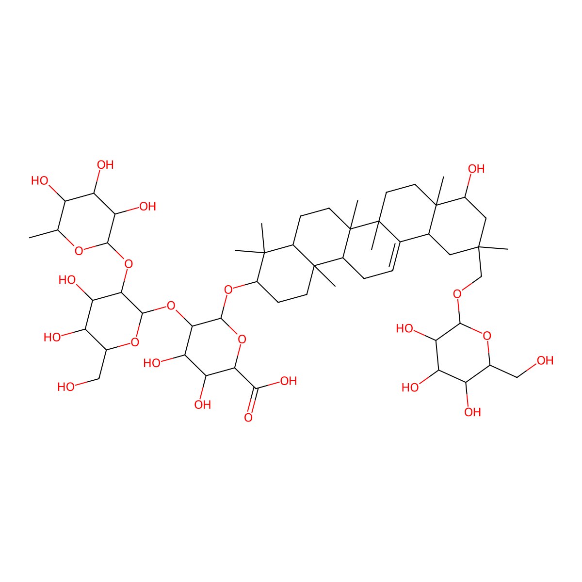 Subproside IV molecular structure, CAS 148077-21-8
