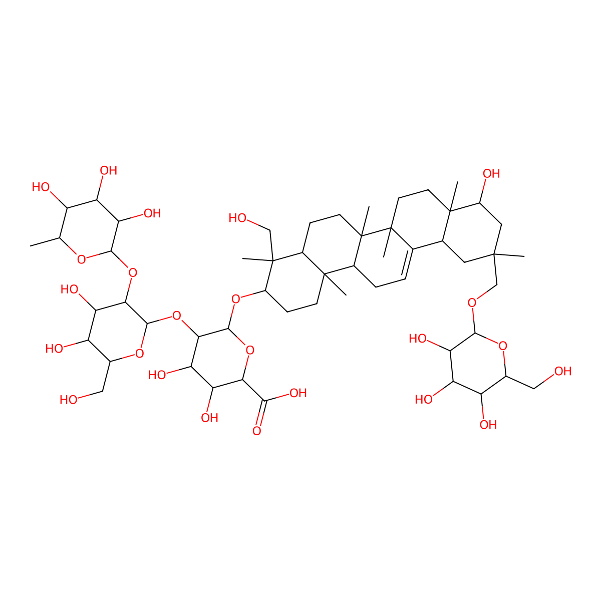 Subproside V molecular structure, CAS 148077-22-9