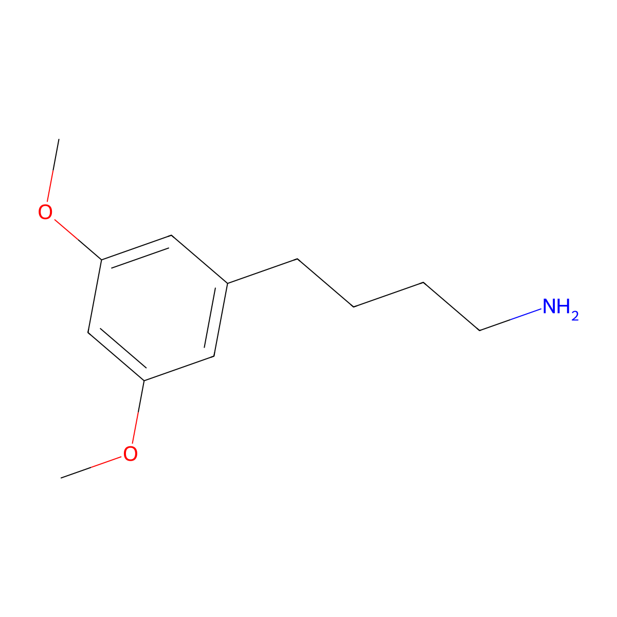 4-(3,5-Dimethoxyphenyl)butan-1-amine molecular structure, CAS 1480770-86-2