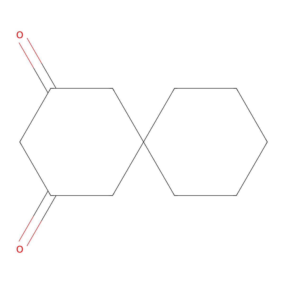 Spiro[5.5]undecane-2,4-dione molecular structure, CAS 1481-99-8